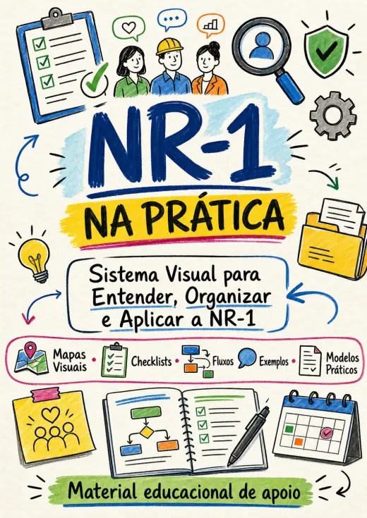 Capa do manual NR-1 na Prática